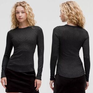 Lululemon Hold Tight Long-Sleeve Shirt Sparkle